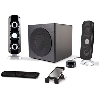 3 pc Powered Speakers 3 pc Powered Speakers